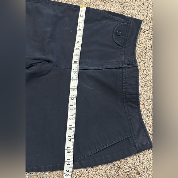 💙 Girlfriend Chino Shorts - Navy Blue (Size 10) - Picture 7 of 11
